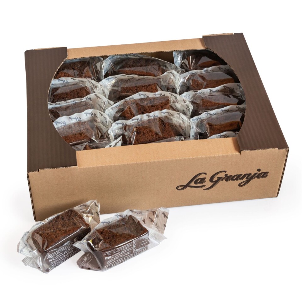 Boîte de gâteau spécial chocolat et noisette 30 pièces Boîte de gâteau spécial chocolat et noisette 30 pièces