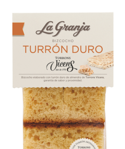 Gluten Free & Lactose Free Sponge Cake with Vicens Almond