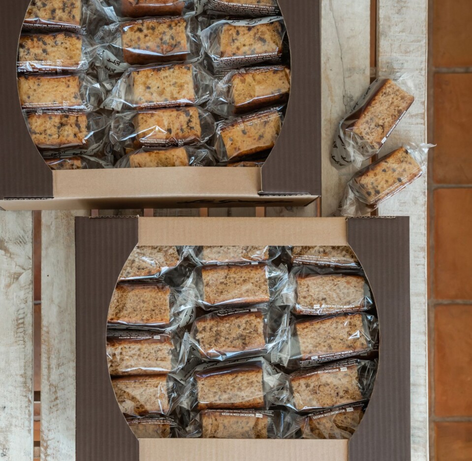 Boîte de gâteau aux noix 30 pièces