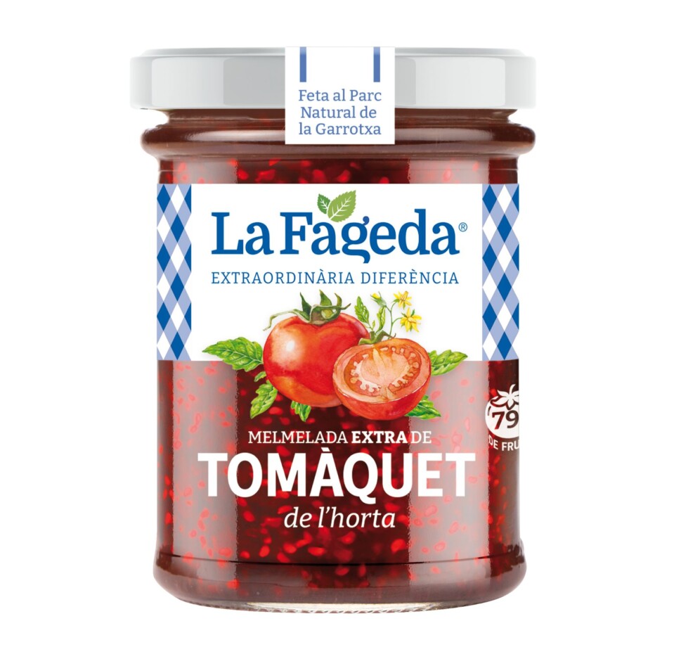 Confiture de tomates en extra du jardin Confiture de tomates en extra du jardin