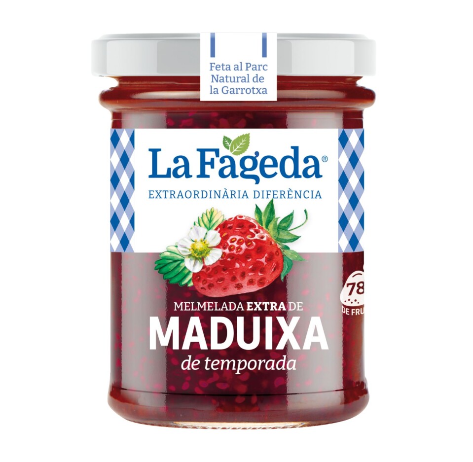 Confiture de fraises extra saisonnière