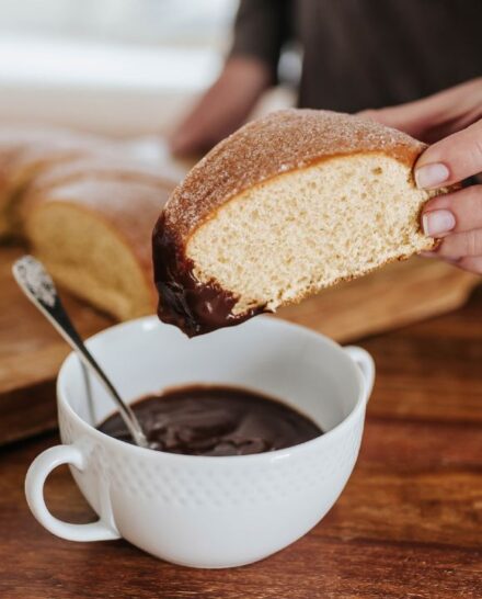 Barre de chocolat blanc
