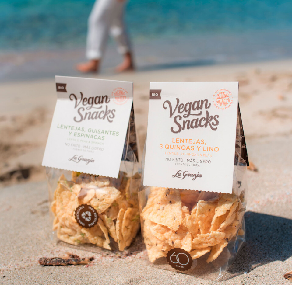 Vegan snacks llentia, 3 quinoes i lli Vegan snacks llentia, 3 quinoes i lli