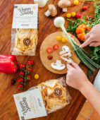 Vegan snacks llentia, 3 quinoes i lli Vegan snacks llentia, 3 quinoes i lli