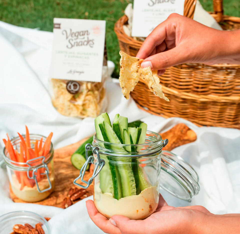 Vegan Snacks lentilles, algues et lin
