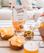 Snacks vegan aux lentilles