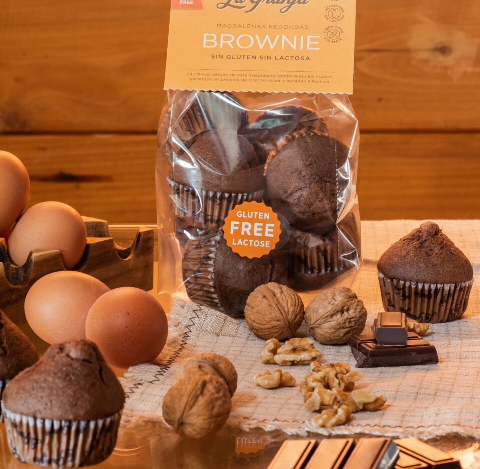 Muffins brownies sans gluten et sans lactose