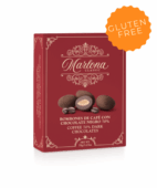 Des bonbons au café avec chocolat noir à 70 %