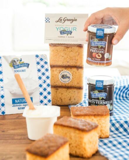 La Fageda traditional yogurt sponge cake 30uds