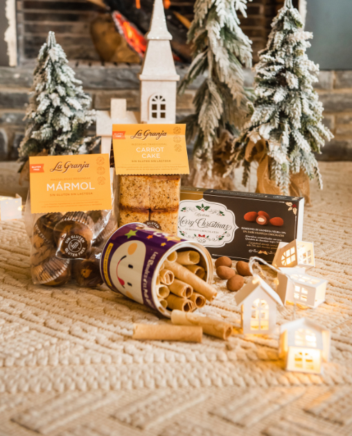 Lote de Navidad especial de turrón sin gluten