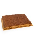 Feuille de 1,8 kg de gâteau génoise spécial à la citrouille et au yuzu, sans gluten et sans lactose