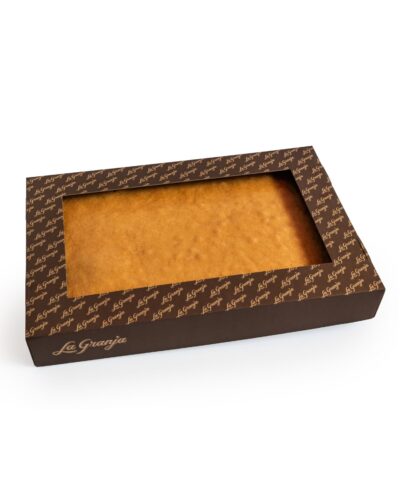 Sheet 1.8 kg of traditional sponge cake, sugar-free, gluten-free and lactose-free