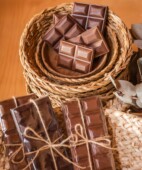 Barre de chocolat noir 55 % Barre de chocolat noir 55 %