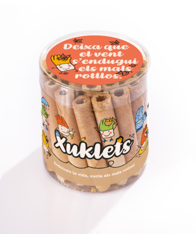 Xuklets chocolate wafers