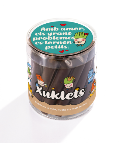 Xuklets chocolate wafers